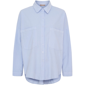 Marta Du Chateau Mdc Coline Shirt 258037 Celeste 2389 Babyfløjl